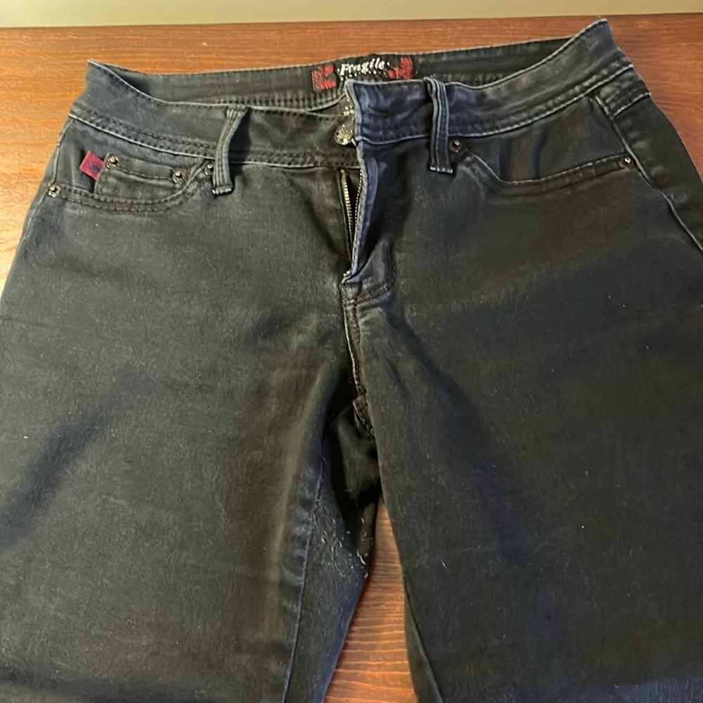 Fragile Jeans (Black) Size 7